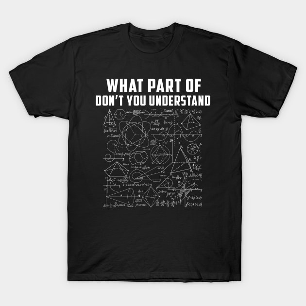 Mathematics T-Shirt by Jason Smith